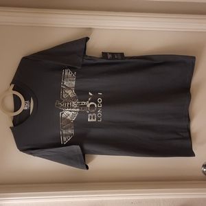 NWT, BOY London Gray/Silver Unisex Tee